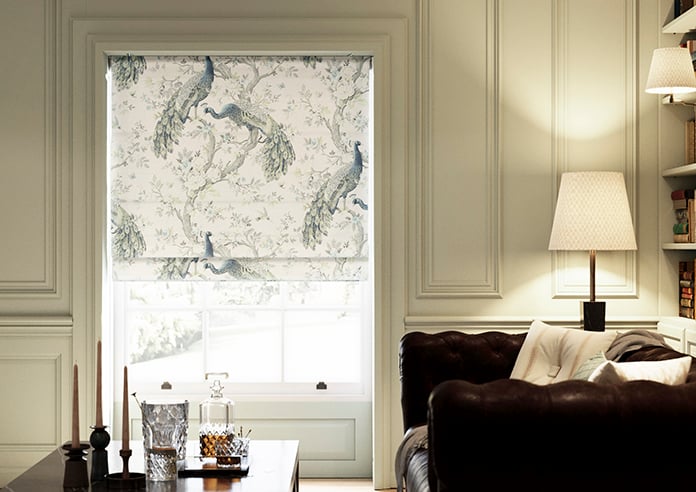 Laura Ashley Belvedere, Midnight - Twist&Fit Roman Blind - Image 3